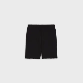 CELINE-short van katoenfleece