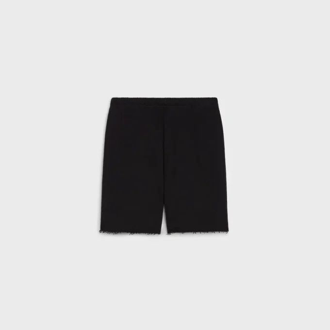 CELINE-short van katoenfleece
