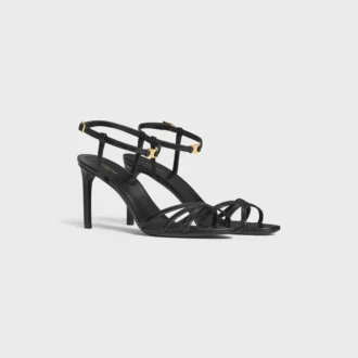 CELINE Soir-sandaal van lamsleer