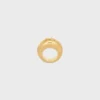 CELINE Sulky-ring van messing met gouden afwerking CELINE Sulky-ring van messing met gouden afwerking