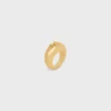 CELINE Sulky-ring van messing met gouden afwerking CELINE Sulky-ring van messing met gouden afwerking
