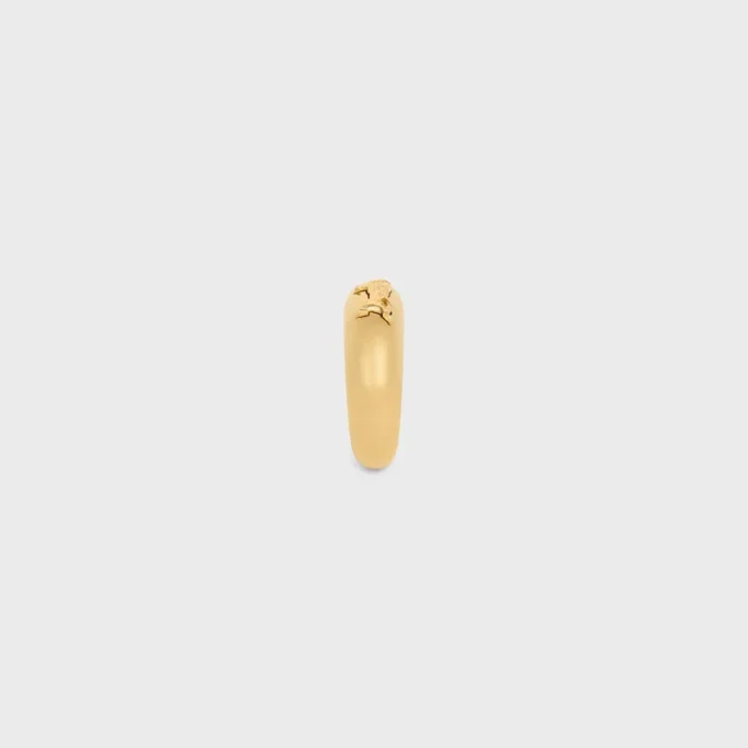 CELINE Sulky-ring van messing met gouden afwerking CELINE Sulky-ring van messing met gouden afwerking
