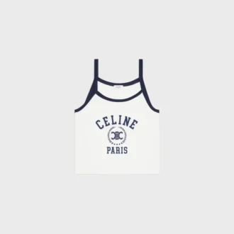 CELINE tanktop van katoenjersey