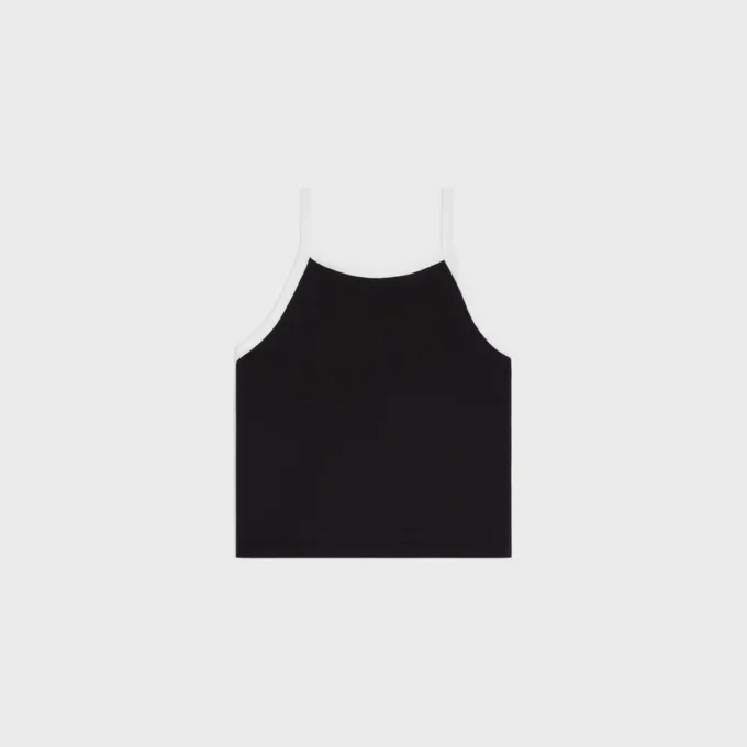 CELINE tanktop van katoenjersey
