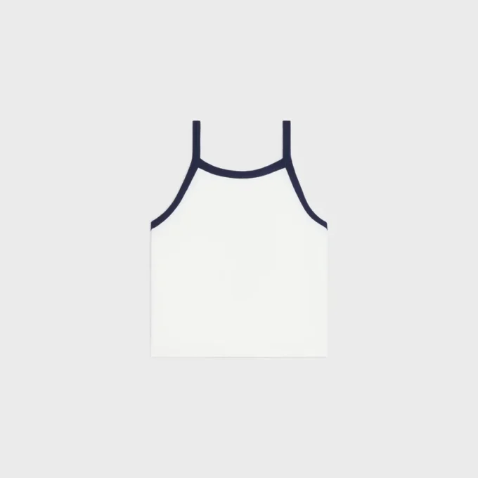 CELINE tanktop van katoenjersey