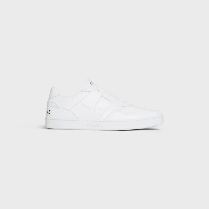 CELINE Trainer CT-04 lage vetersneaker van kalfsleer