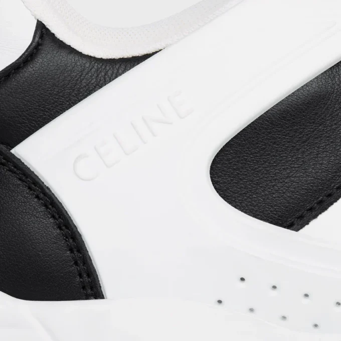 CELINE Trainer CT-07 lage vetersneaker van kalfsleer