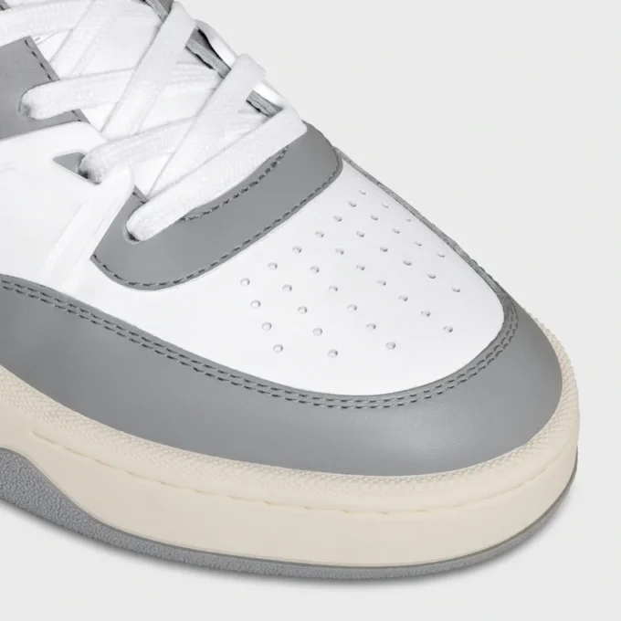 CELINE Trainer Ct-09 lage vetersneaker van kalfsleer en mesh