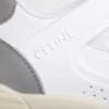 CELINE Trainer Ct-09 lage vetersneaker van kalfsleer en mesh