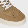 CELINE Trainer Ct-09 lage vetersneaker van suède kalfsleer en mesh