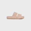 CELINE Triomphe-slippers van sponsstof