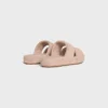 CELINE Triomphe-slippers van sponsstof