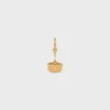 Charms Panier in messing met gouden afwerking