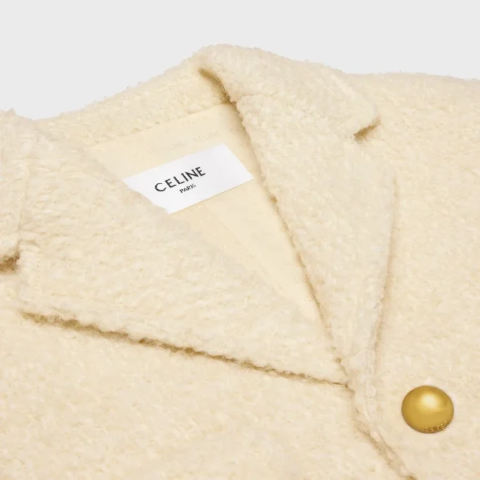 Chasseur-jasje van mohair-woltweed
