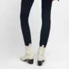 Cheri – Laars met ritssluiting van stretch lamsleer