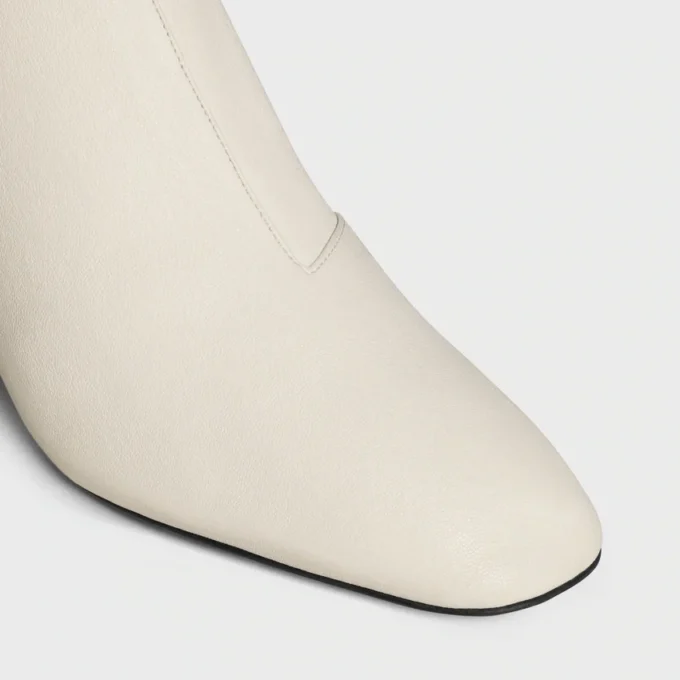 Cheri – Laars met ritssluiting van stretch lamsleer