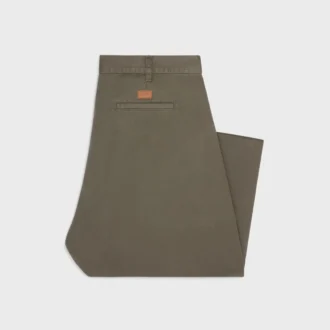 Chino van katoenen twill