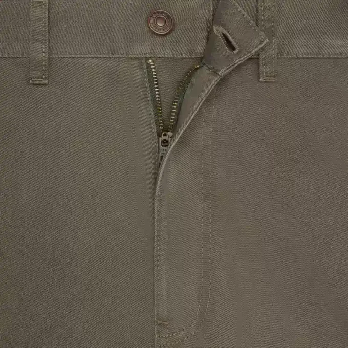 Chino van katoenen twill