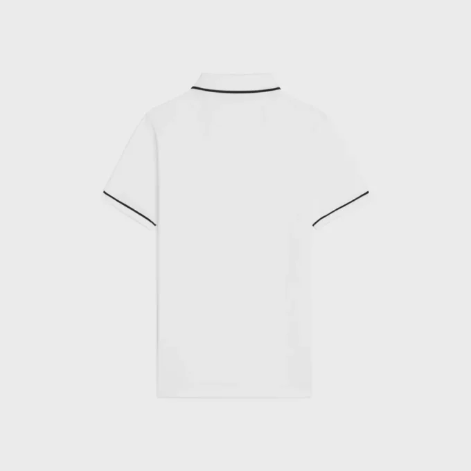 Classic poloshirt van katoenpiqué