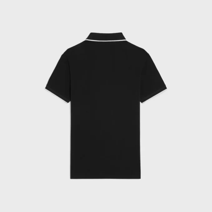 Classic poloshirt van katoenpiqué