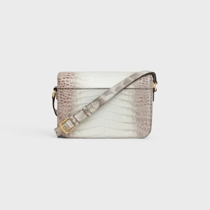 Classique Triomphe-tas van Niloticus-krokodillenleer
