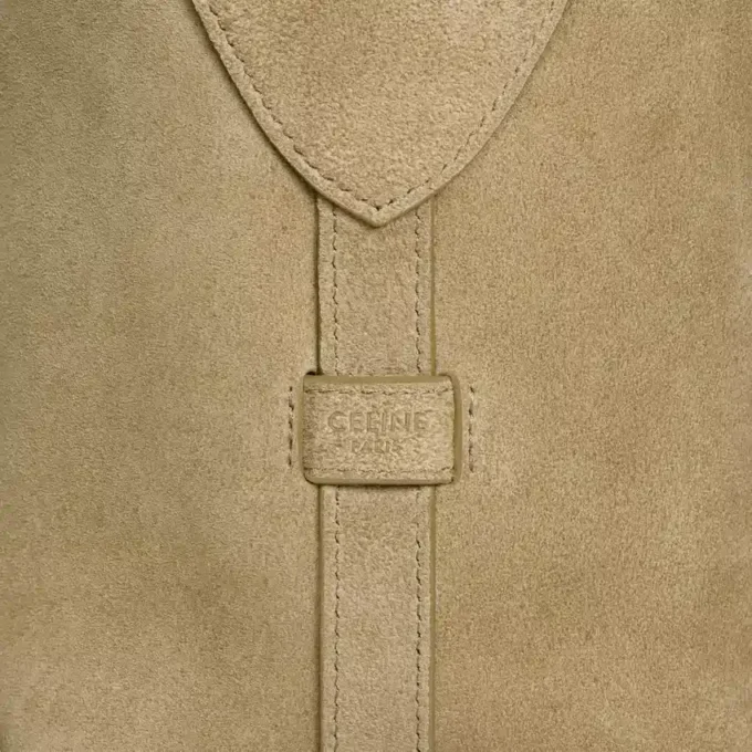 Crossbodytas Harry van suède kalfsleer