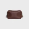 Crossbodytas Take Away van glad kalfsleer
