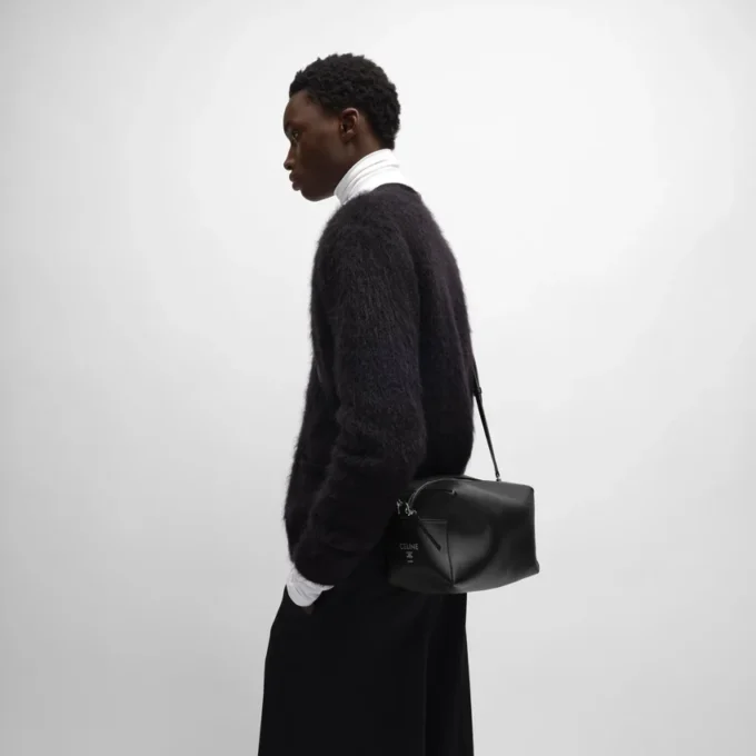 Crossbodytas Take Away van glad kalfsleer