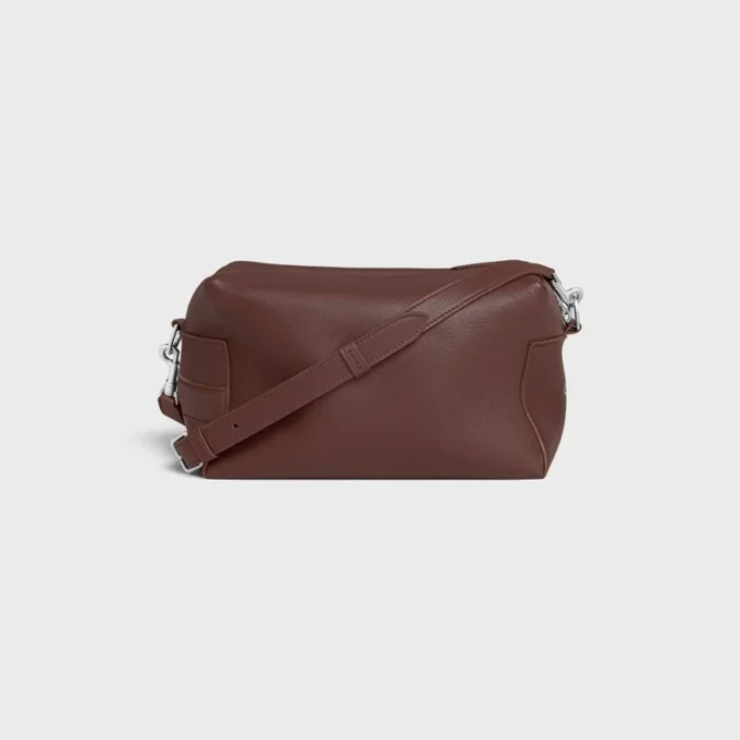 Crossbodytas Take Away van glad kalfsleer