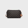 Crossbodytas Take Away van Triomphe Canvas en kalfsleer