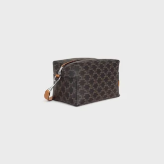 Crossbodytas Take Away van Triomphe Canvas en kalfsleer