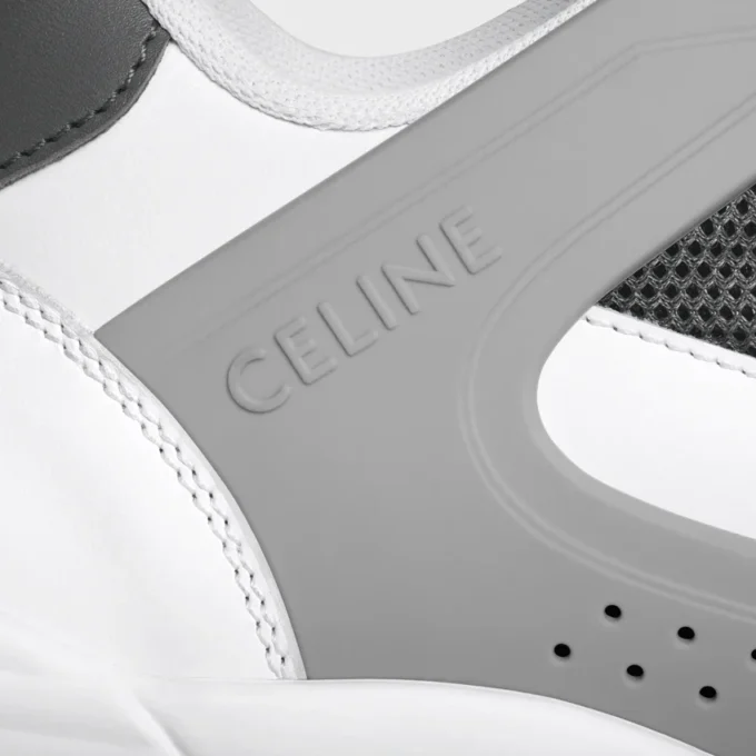 Ct-09 Sneaker van kalfsleer en mesh
