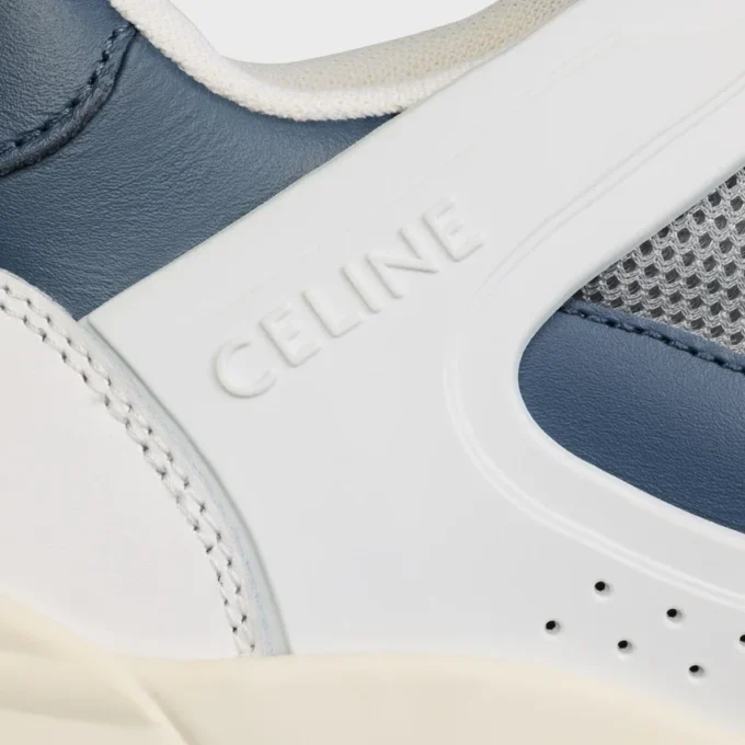 Ct-09 Sneaker van kalfsleer en mesh