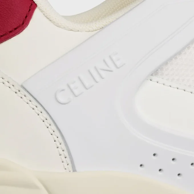 Ct-09 Sneaker van kalfsleer en mesh