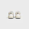 Ct-09 Trainer Sneaker van kalfsleer, suède kalfsleer en mesh