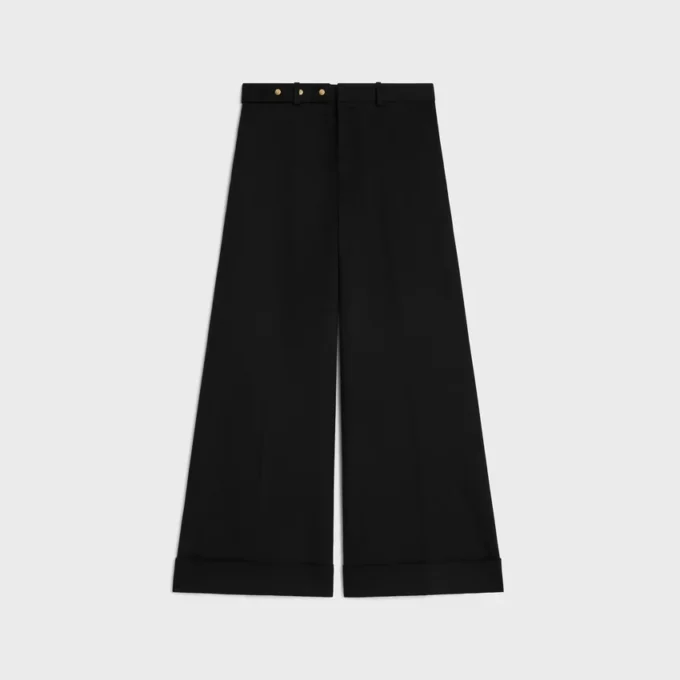 Docks-broek van katoenen twill