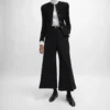 Docks-broek van wollen gabardine