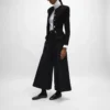 Docks-broek van wollen gabardine