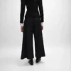 Docks-broek van wollen gabardine