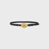Dunne riem van 13 mm in Taurillon-leer