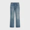 Dylan flared jeans met logo in katoenen denim