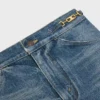 Dylan flared jeans met logo in katoenen denim
