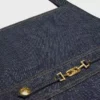 Empire-minijurk van Raw Wash-denim