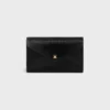Envelopportemonnee met ketting in lizard