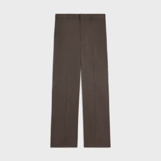 Ethan-broek van wollen gabardine