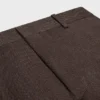 Ethan-broek van wollen gabardine