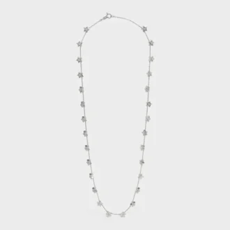 Etoile CELINE Multi Stars-ketting in witgoud en diamanten