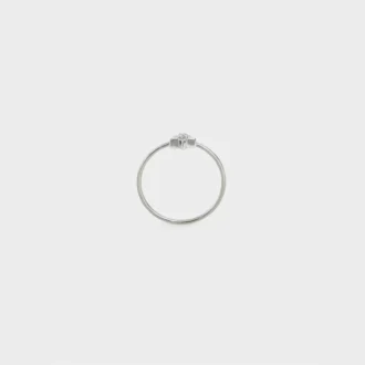 Etoile CELINE-ring in witgoud en diamant