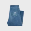 Flare-jeans 002 van lichtgewicht katoenen denim