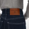 Flare-jeans 003 van lichtgewicht indigo-denim